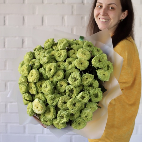 Flower subscribtion "Mono in a vase" (4 deliveries) - Размер 2XL (пример без вазы)