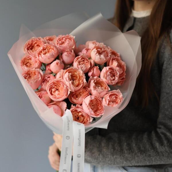 Juliet spray rose - 9 кустовых роз