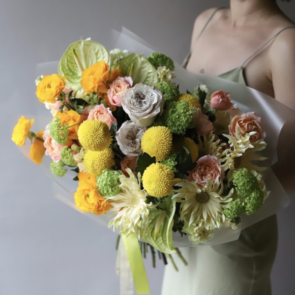 Sunny signature bouquet - Размер XL