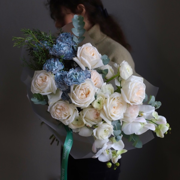 Winter signature bouquet Arctic - Размер L