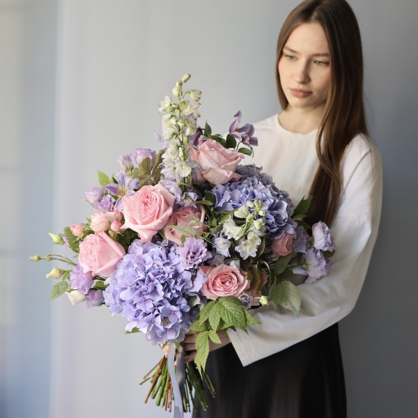 Lavender signature bouquet -  Размер M 