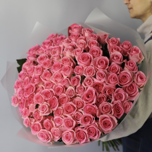 Pink roses -  101 роза 