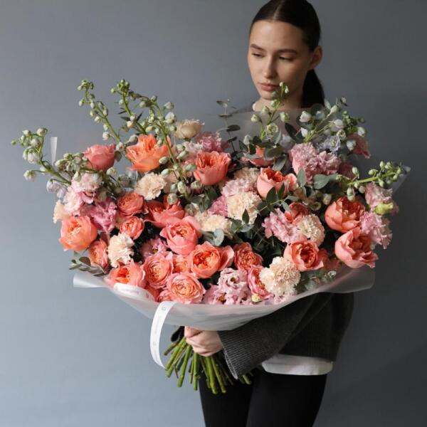 Pink signature bouquet - Размер XL