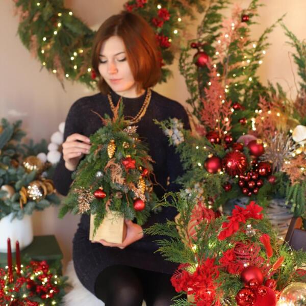 New Year set for home 'Lingonberry' -  Размер M 