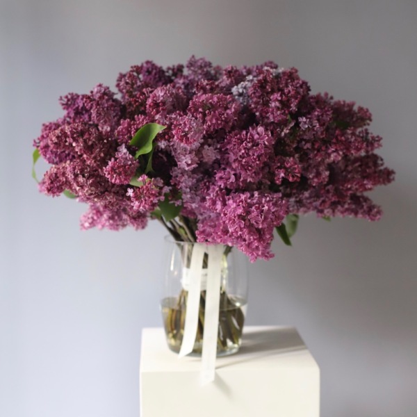 Local Lilac in a vase -  Размер M (ваза может отличаться) 