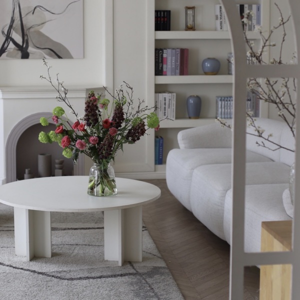 Flower subscription "Bunch" (4 deliveries) - Размер M