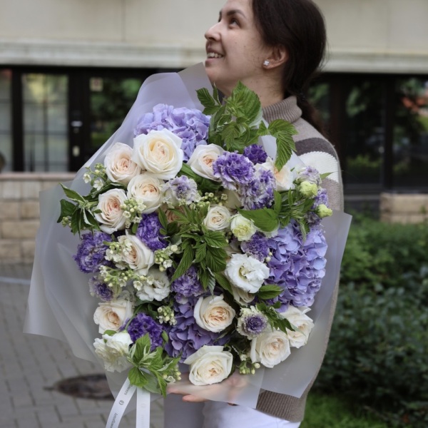 Lavender signature bouquet - Размер M