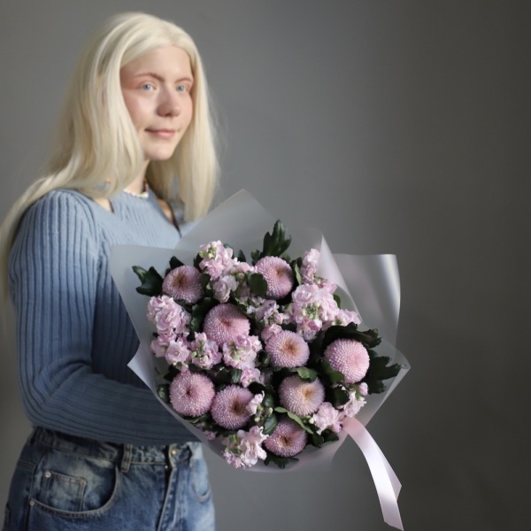 Chrysanthemum with Spray Stock -  Размер M 