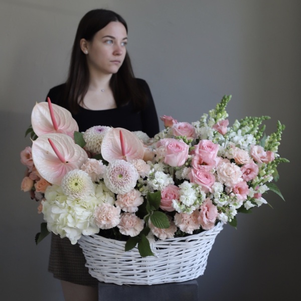 Pink Signature basket -  Размер XL 