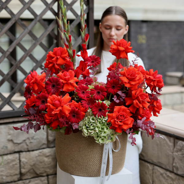 Red Signature basket - Размер XL