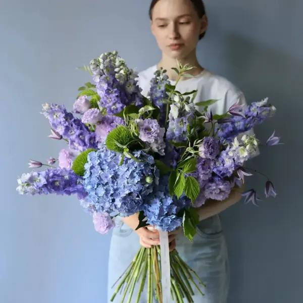 Signature bouquet 'Lavender Raf' - Размер M