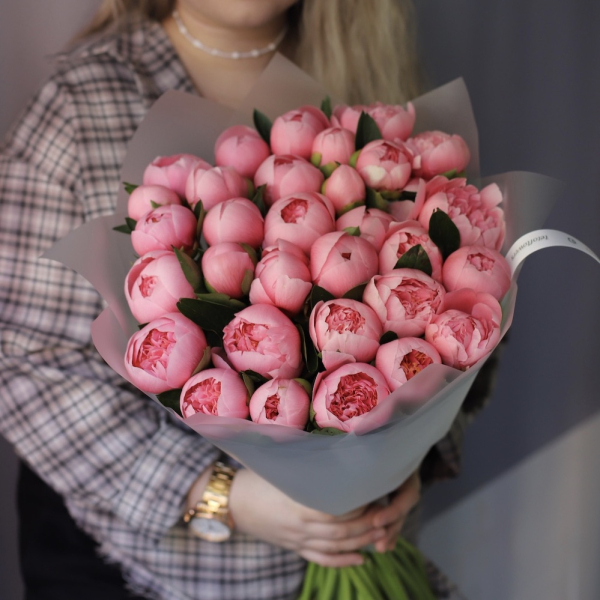 Salmon Peony -  29 пионов 