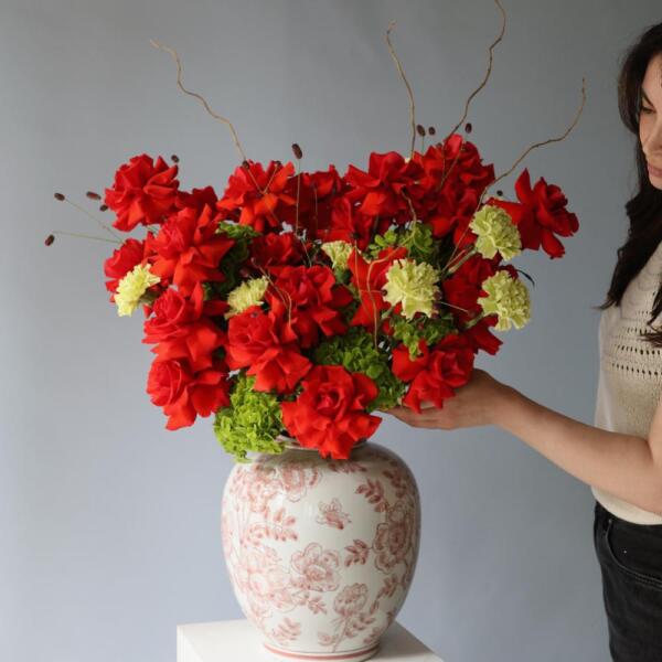 Flower subscription "Long-lasting" (4 deliveries) - Размер XL