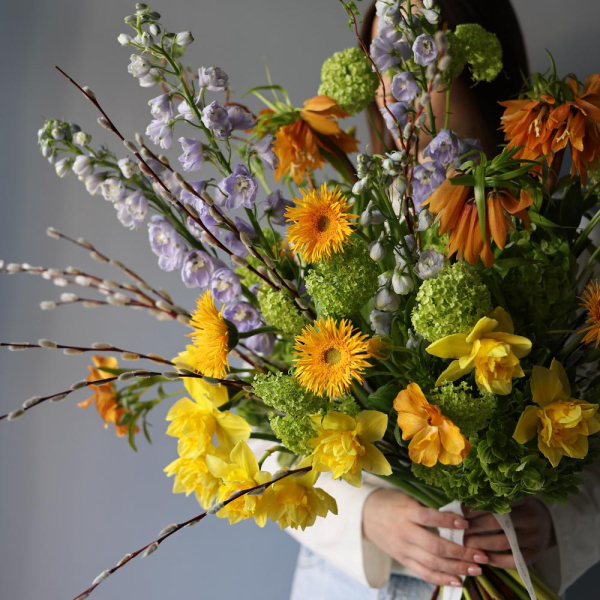 Signature bouquet April Drips - Размер L