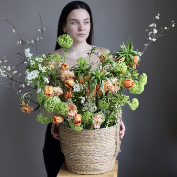 Orange Signature basket - Размер L