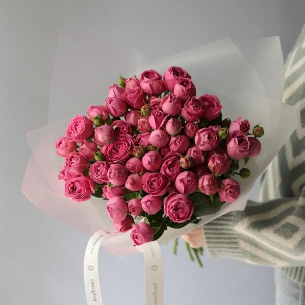 Misty Bubbles spray rose - 19 кустовых роз