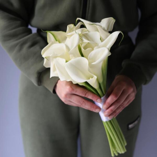 Bridal bouquet of Calla Lilies - Размер S