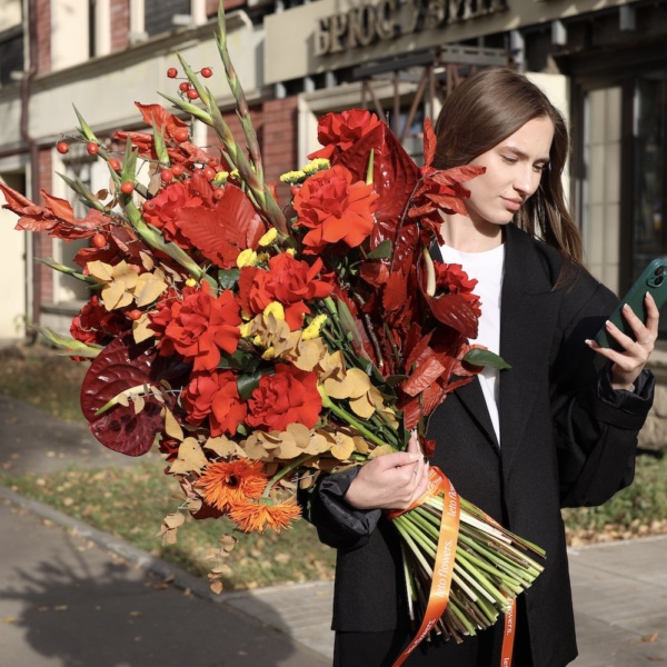 Signature bouquet September ashberry - Размер 2XL