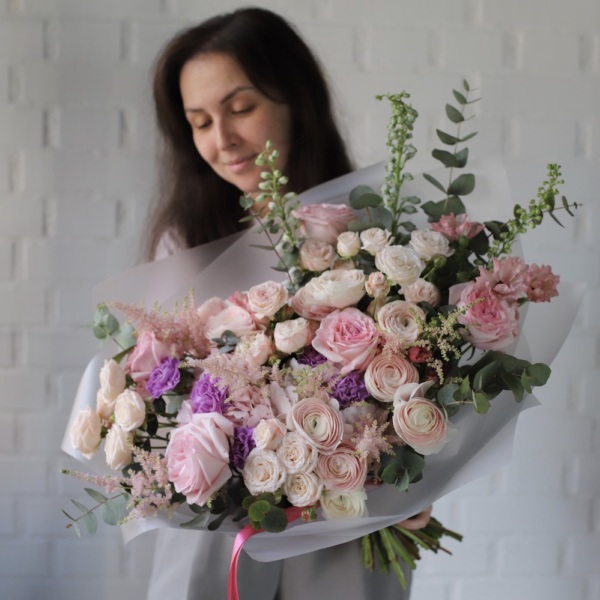 Pink signature bouquet -  Размер XL 