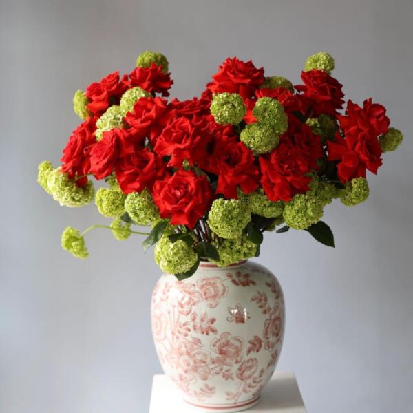 Bouquet "Moulin Rouge" - Размер L ( в вазе )