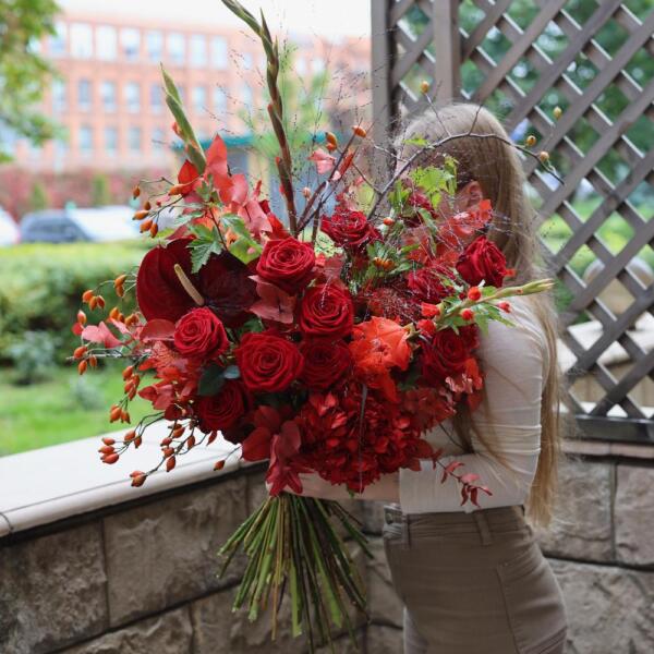 Autumn signature bouquet - Размер L