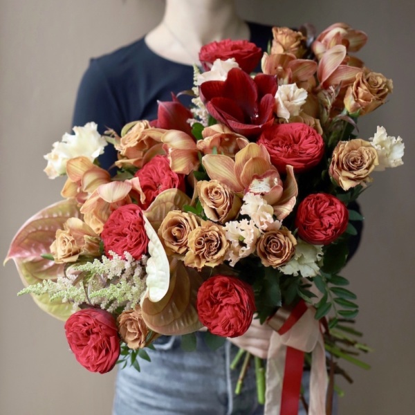 Caramel signature bouquet - Размер L 