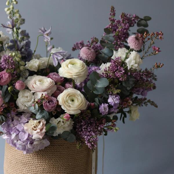 Lavender Signature basket - Размер L
