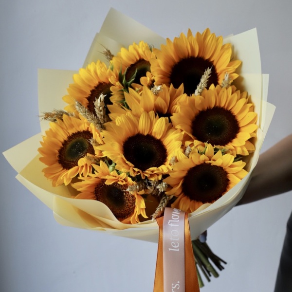 Sunflowers with Wheat - Размер S