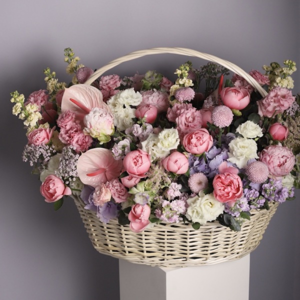 Pink Signature basket - Размер 4XL