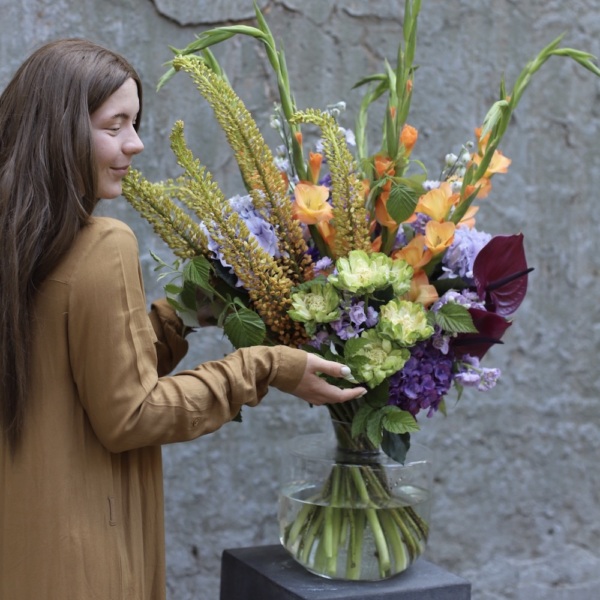 Summer bouquet in a vase - Размер XL