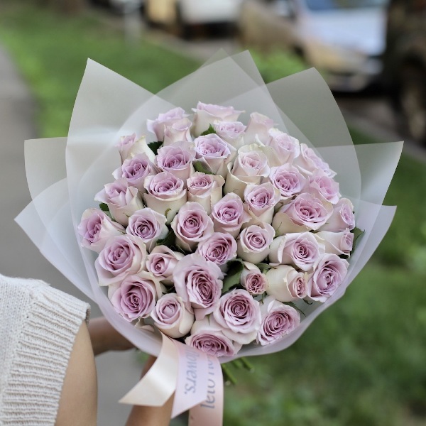 Lavender roses - 39 роз