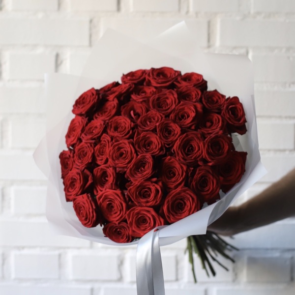 Red roses - 39 роз