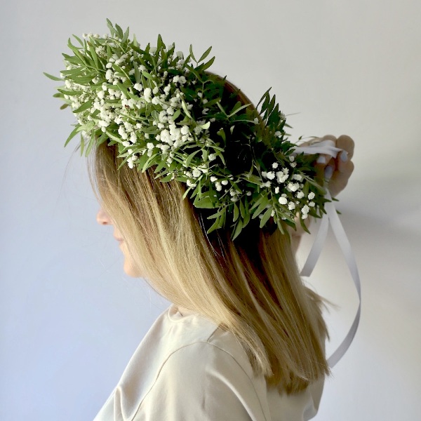 Gypsophila wreath