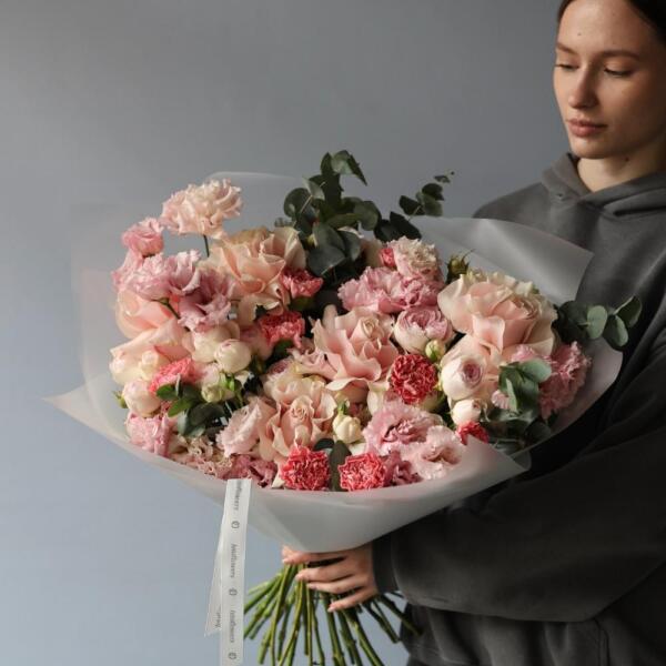 Pink signature bouquet - Размер M