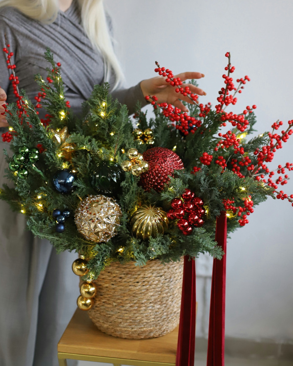 “New Year basket 'Kaleidoscope'”, photo 2