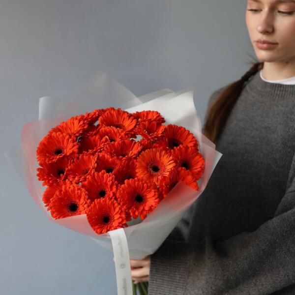 Orange Gerberas - 29 гербер