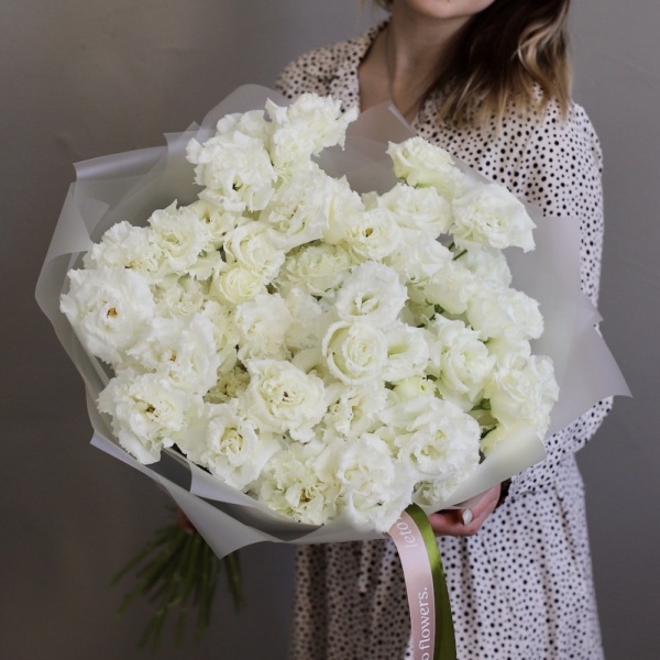 White Lisianthus - 29 эустом