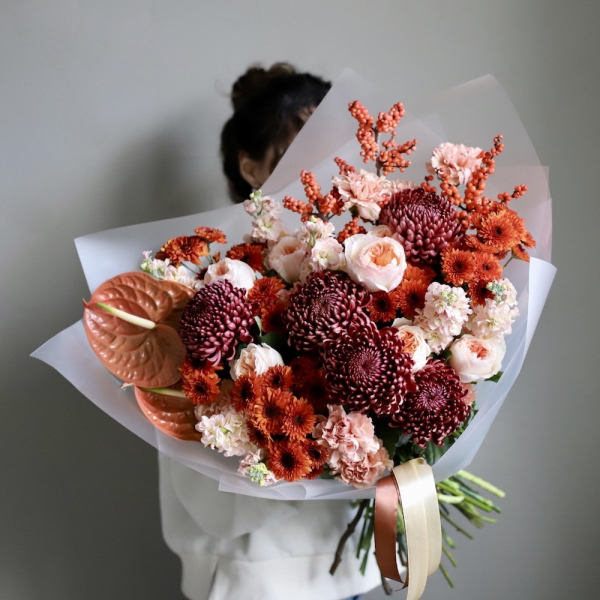 Signature bouquet "For lovely Mom" - Размер L