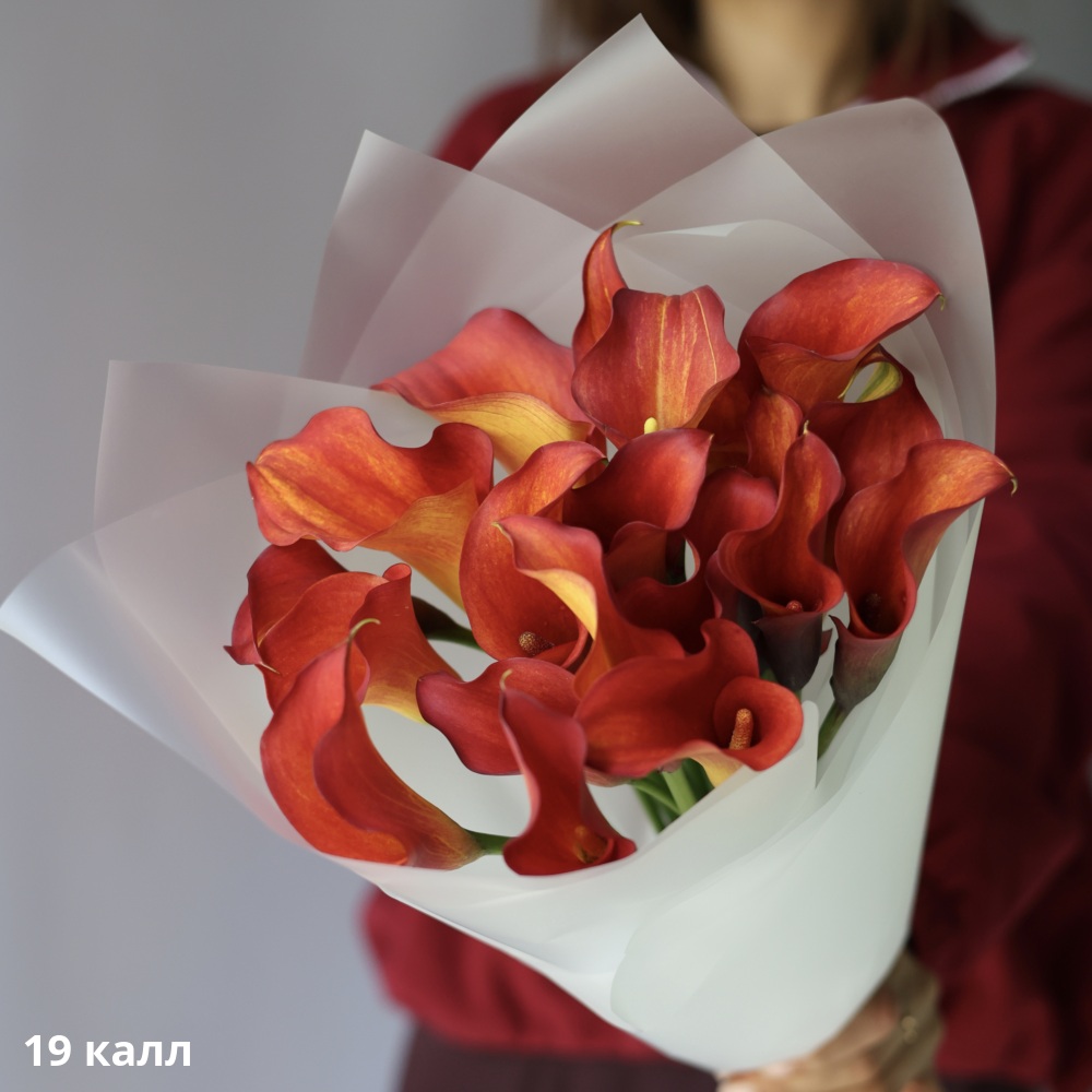 Red Calla Lilies Red Calla Lilies -  19 калл