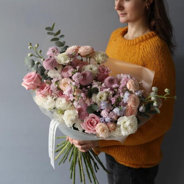 Pink signature bouquet - Размер M