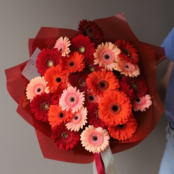 Mixed color Gerberas - 29 гербер