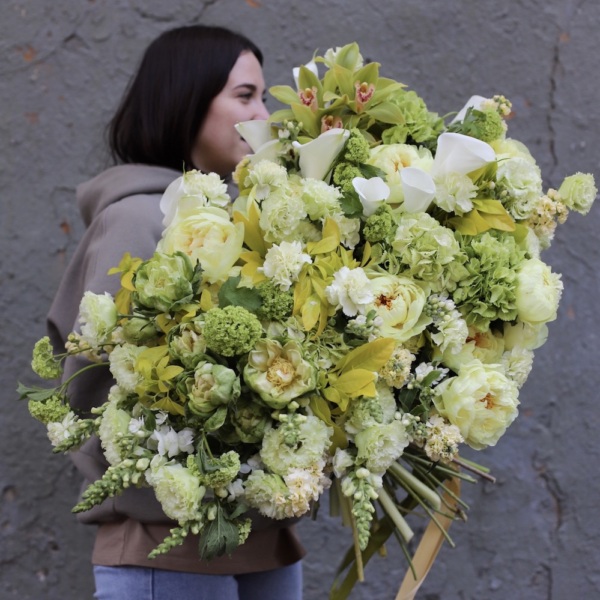 Green signature bouquet - Размер 3XL