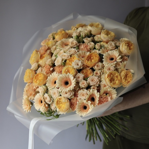 Peachy signature bouquet - Размер L