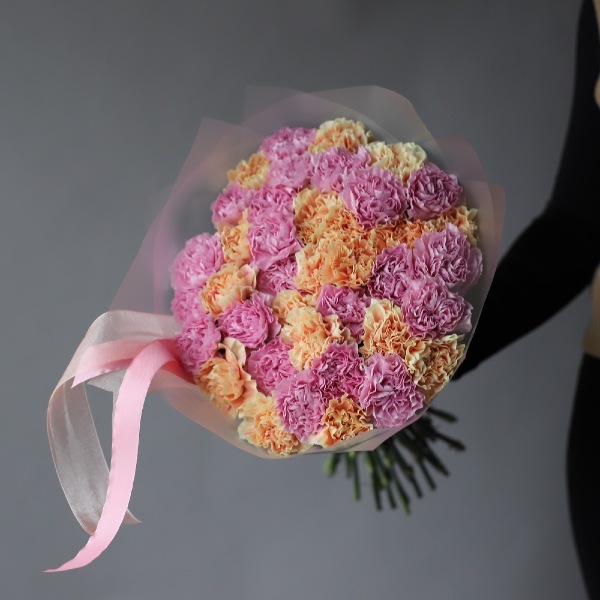 Mixed color Carnations - 39 гвоздик