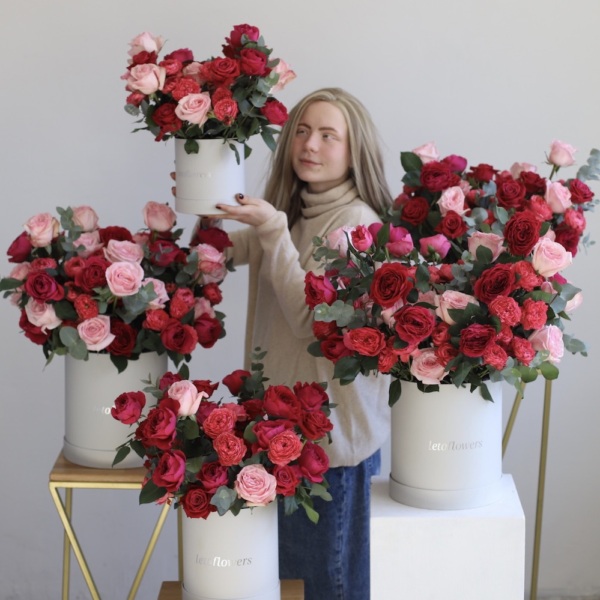 Flower set "Rose garden" - Размер M