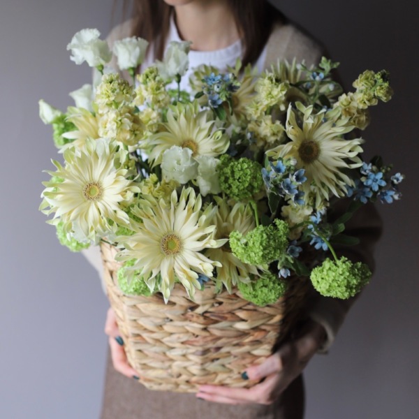 Авторская корзина "Любимой бабушке" - Размер L