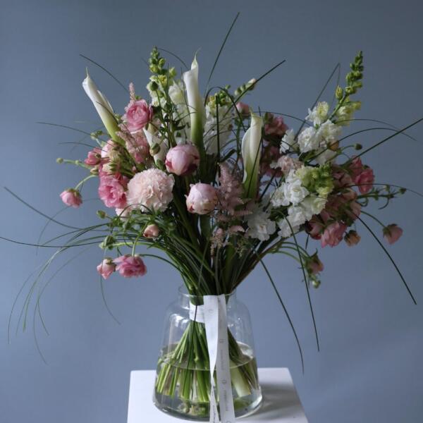 Flower subscription "Bunch" (4 deliveries) - Размер XL