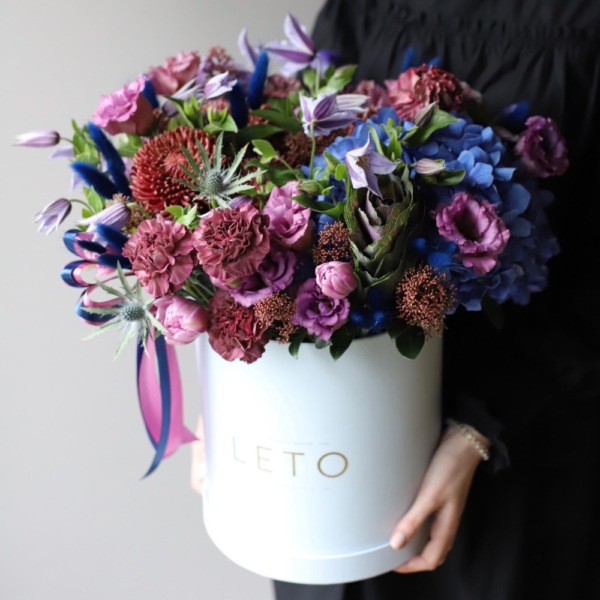 Blueberry signature hat box - Размер L