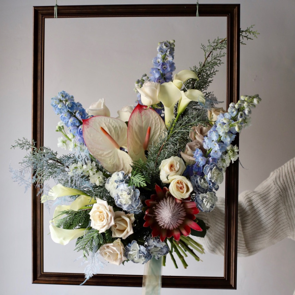 Signature bouquet “The Swan Princess”, photo 2