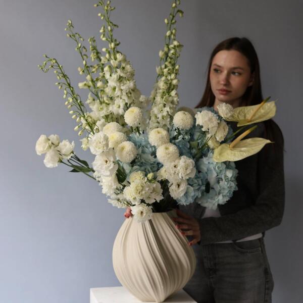 Flower subscription "Bunch" (4 deliveries) - Размер XL